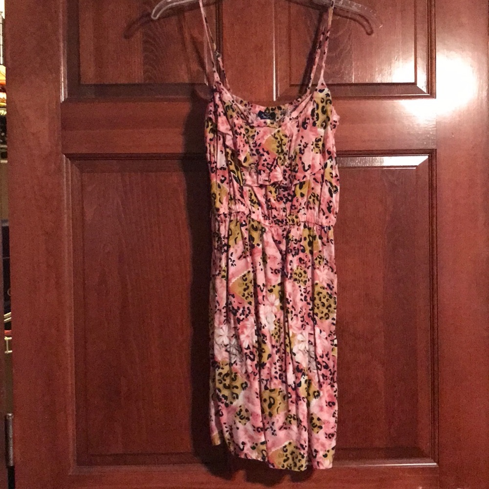 Pcheetah print dress